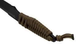 ANV Knives P100 Sleipner Cerakote, Coyote Paracord, P100-040, Black Kydex Sheath, Couteau De Cou -Couteaux Soldes ANVP100 040 04 anv