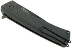 ANV Z100 DLC Sleipner, Black, Linerlock, G10, Z100-021 Couteau De Poche -Couteaux Soldes ANVZ100 021 04 anv knives