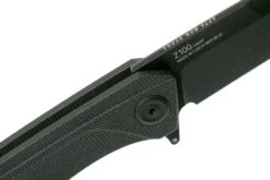 ANV Z100 DLC Sleipner, Black, Linerlock, G10, Z100-021 Couteau De Poche -Couteaux Soldes ANVZ100 021 06 anv knives