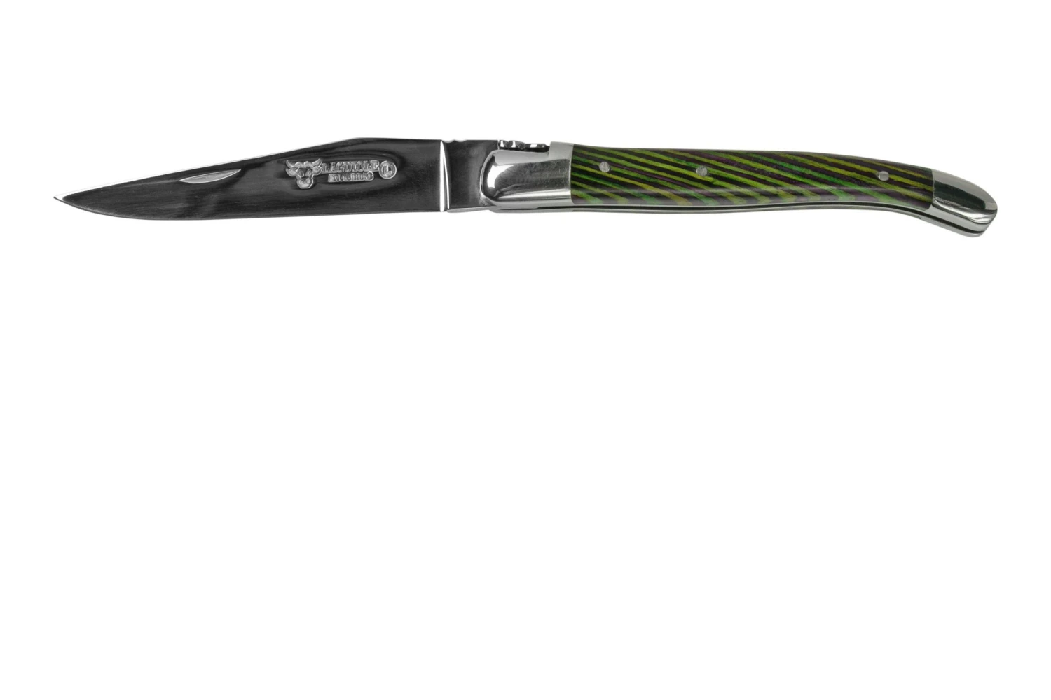 Laguiole En Aubrac Green Samba L0210SAVIFSJ1 Bois De Samba, Poli, Couteau De Poche Laguiole, 10 Cm 3 Laguiole En Aubrac Green Samba L0210SAVIFSJ1 Bois De Samba, Poli, Couteau De Poche Laguiole, 10 Cm