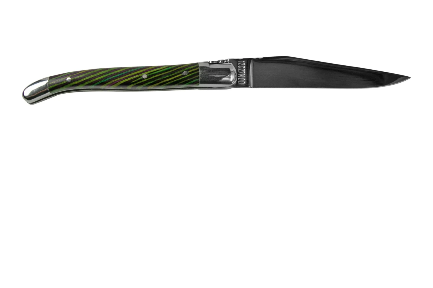 Laguiole En Aubrac Green Samba L0210SAVIFSJ1 Bois De Samba, Poli, Couteau De Poche Laguiole, 10 Cm 4 Laguiole En Aubrac Green Samba L0210SAVIFSJ1 Bois De Samba, Poli, Couteau De Poche Laguiole, 10 Cm - Image 2