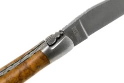 Laguiole En Aubrac 12cm Teck Guillochage Manuel L0212LKH/FSB1, Couteau Laguiole -Couteaux Soldes AUL0212LKH FSB1 06 laguiole en aubrac