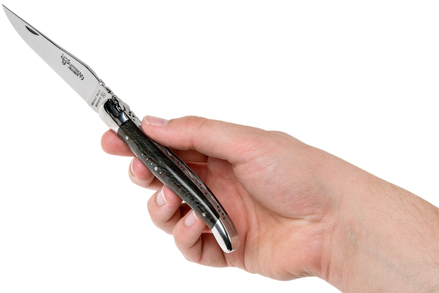 Laguiole En Aubrac Classic 12 Cm Platane Bleu L0212PYBI/FSJ1 10 Laguiole En Aubrac Classic 12 Cm Platane Bleu L0212PYBI/FSJ1 - Image 8