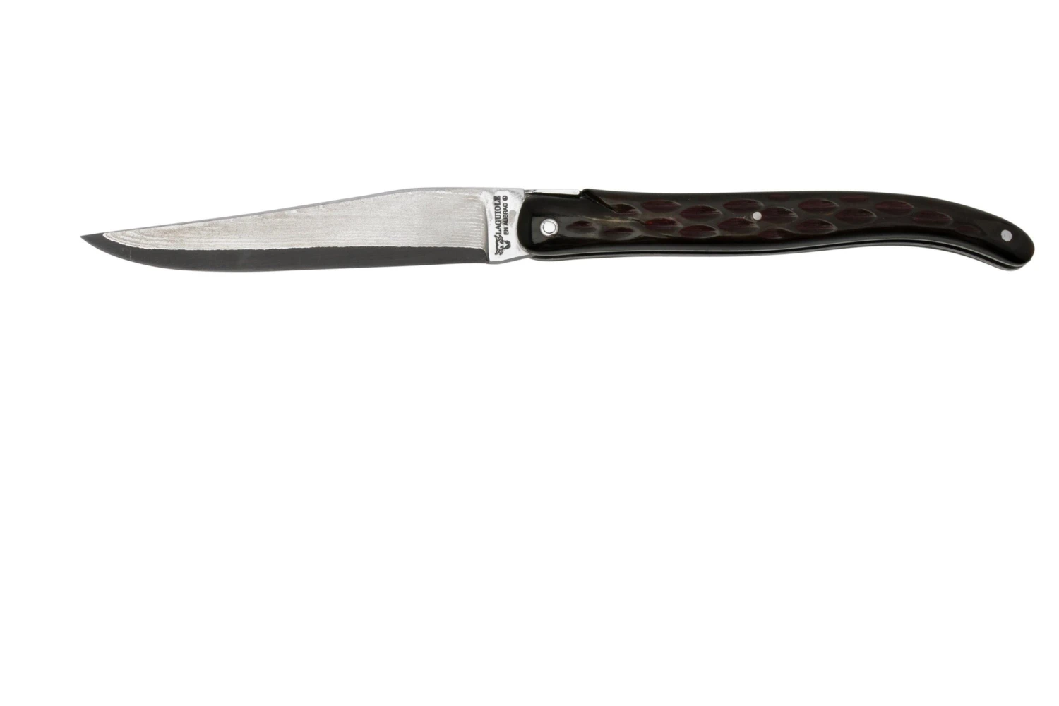 Laguiole En Aubrac 0512BULI-FQI1 Corne De Buffle, Damas Japonais, Couteau De Poche 3 Laguiole En Aubrac 0512BULI-FQI1 Corne De Buffle, Damas Japonais, Couteau De Poche