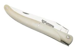 Laguiole En Aubrac Le Perlé 12 Cm L0512OS6J3 Full Handle Os Blanc -Couteaux Soldes AUL0512OS6J3 04 laguioleaubrac