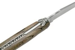 Laguiole En Aubrac Le Perlé 12 Cm L0512WA6J3DB-2 Full Handle Bois De Hêtre -Couteaux Soldes AUL0512WA6J3DB 2 06 laguioleaubrac