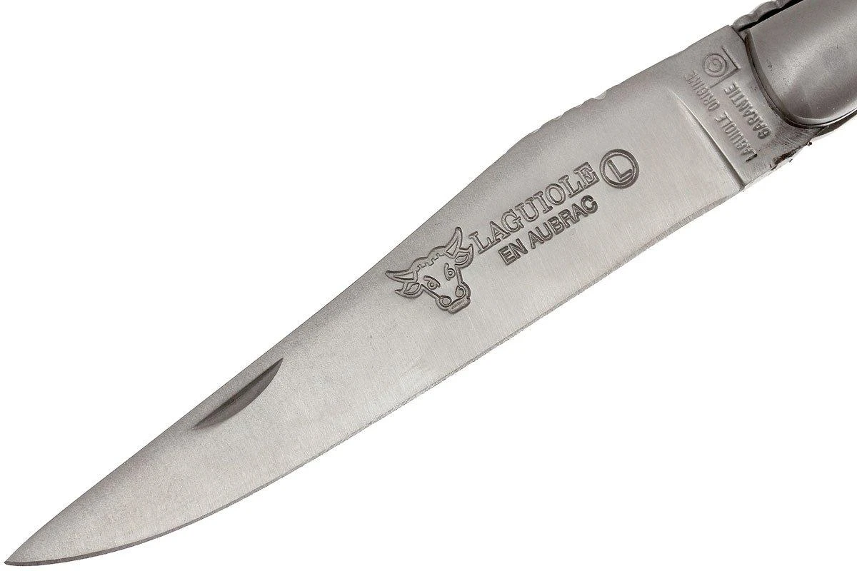 Laguiole En Aubrac 12cm Doubles Platines, Loupe De Noyer, L0712LYI-FSB1 4 Laguiole En Aubrac 12cm Doubles Platines, Loupe De Noyer, L0712LYI-FSB1 - Image 2