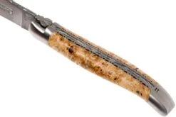 Laguiole En Aubrac 12cm Double Plates, Châtaigne Poncé Main, L0712NWI-FSB1 -Couteaux Soldes AUL0712NWI FSB1 07 laguiole en aubrac aul0712nwi fsb1 07