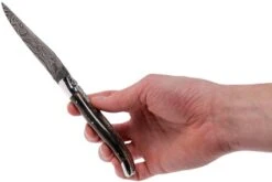 Laguiole En Aubrac 12 Cm Damast Couteau, Full Handle Corne L0712PCI-FFI1 -Couteaux Soldes AUL0712PCI FFI1 08 laguiole en aubrac aul0712pci ffi1 08