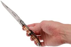 Laguiole En Aubrac Classic 12cm Bois LO212WSI-FSB1 -Couteaux Soldes AULO212WSI FSB1 08 laguiole en aubrac aulo212wsi fsb1 08