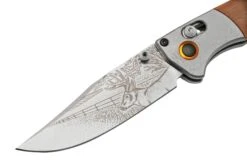 Benchmade Mini Crooked River Whitetail Limited Edition Artist Series 15085-2202, Couteau De Poche De Chasse, Casey Underwood Design -Couteaux Soldes BE15085 2202 04 benchmade