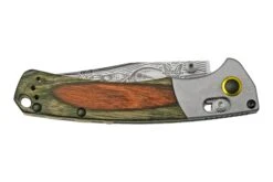Benchmade Mini Crooked River Mallard Limited Edition Artist Series 15085-2203, Couteau De Poche De Chasse, Casey Underwood Design -Couteaux Soldes BE15085 2203 06 benchmade