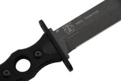 Benchmade SOCP Black 185BK CPM 3V, Couteau Fixe, Greg Thompson Design -Couteaux Soldes BE185BK 05 benchmade