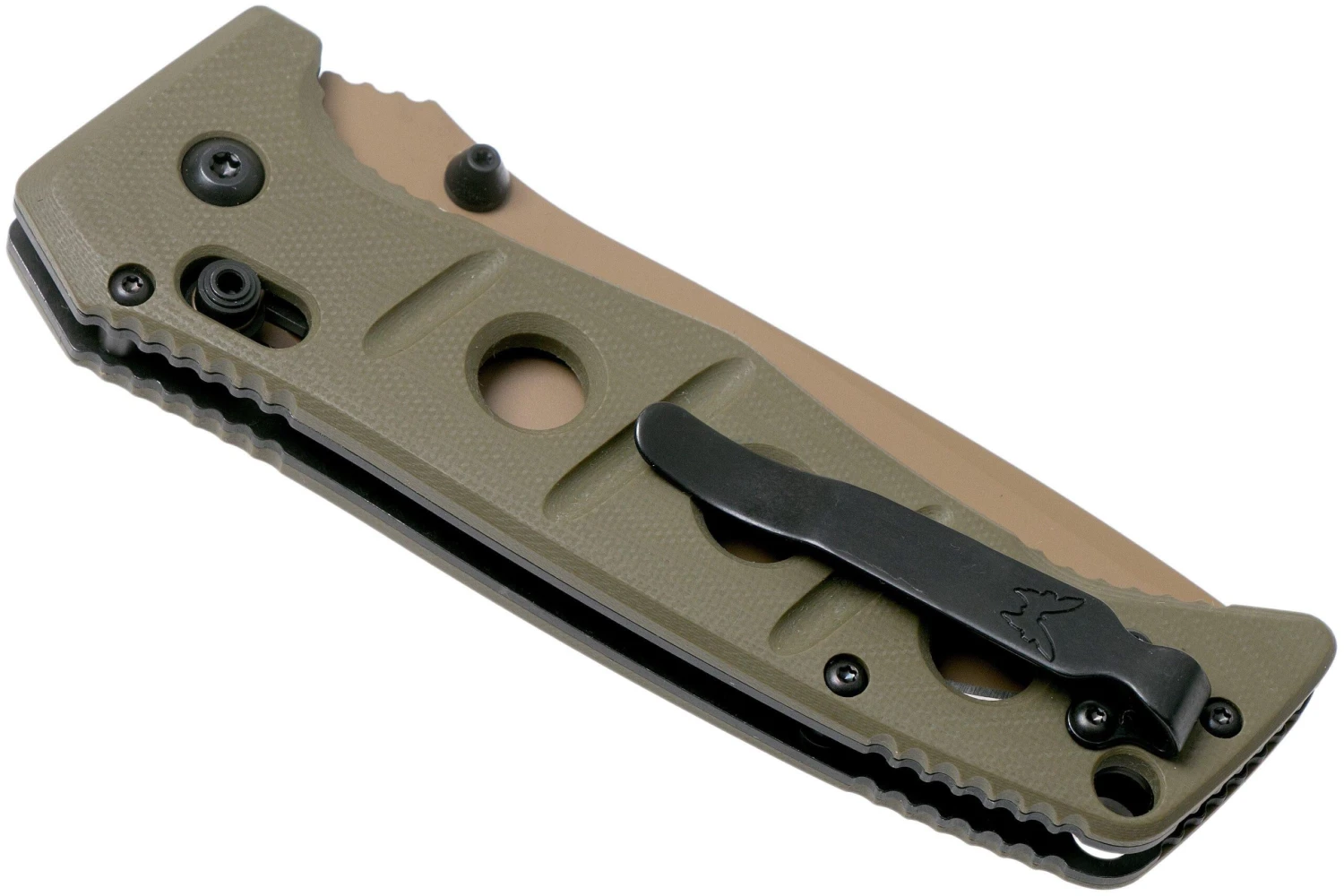 Benchmade 275FE-2 Sibert Adamas OD Green G10, Flat Earth Couteau De Poche, Shane Sibert Design 6 Benchmade 275FE-2 Sibert Adamas OD Green G10, Flat Earth Couteau De Poche, Shane Sibert Design - Image 4