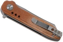 Bestech Syntax BG40E Natural Micarta, Two Tone Satin Couteau De Poche, Todd Knife & Tool Design -Couteaux Soldes BHBG40E 04 bestech