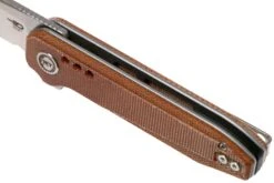 Bestech Syntax BG40E Natural Micarta, Two Tone Satin Couteau De Poche, Todd Knife & Tool Design -Couteaux Soldes BHBG40E 07 bestech