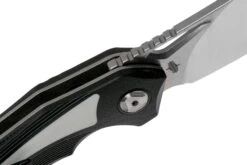 Bestech Kasta BG45A Black White G10, Two Tone Satin Couteau De Poche, Kombou Design -Couteaux Soldes BHBG45A 06 bestech