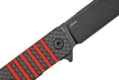 Bestech Titan BL04C Black/Red Carbon Fiber, Couteau De Poche 12 Bestech Titan BL04C Black/Red Carbon Fiber, Couteau De Poche -Couteaux Soldes BHBL04C 05 bestech