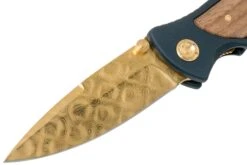 Böker Tirpitz Damast Gold Limited Edition 110194DAM Couteau De Poche -Couteaux Soldes BO110194DAM 03 boker