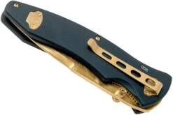 Böker Tirpitz Damast Gold Limited Edition 110194DAM Couteau De Poche -Couteaux Soldes BO110194DAM 05 boker