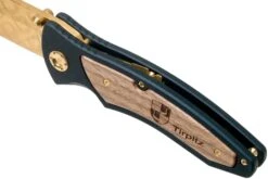 Böker Tirpitz Damast Gold Limited Edition 110194DAM Couteau De Poche -Couteaux Soldes BO110194DAM 08 boker