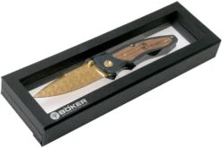 Böker Tirpitz Damast Gold Limited Edition 110194DAM Couteau De Poche -Couteaux Soldes BO110194DAM 10 boker