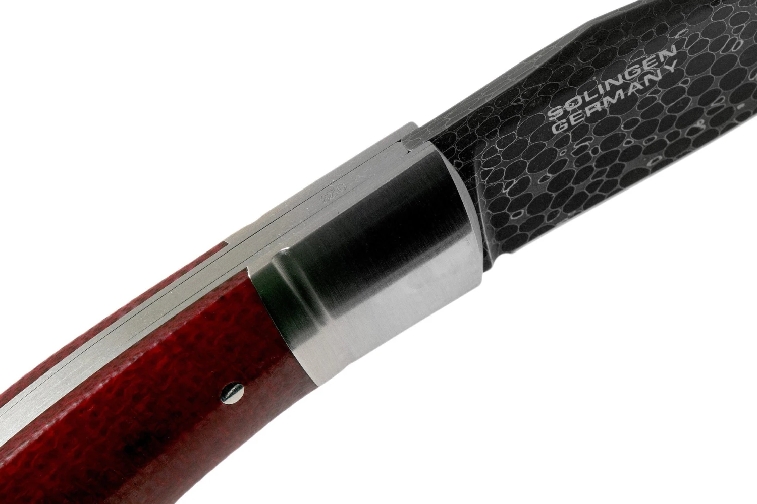 Böker Boxer 111025DAM Damascus, Micarta Couteau De Gentleman, Raphael Durand Design 8 Böker Boxer 111025DAM Damascus, Micarta Couteau De Gentleman, Raphael Durand Design - Image 6