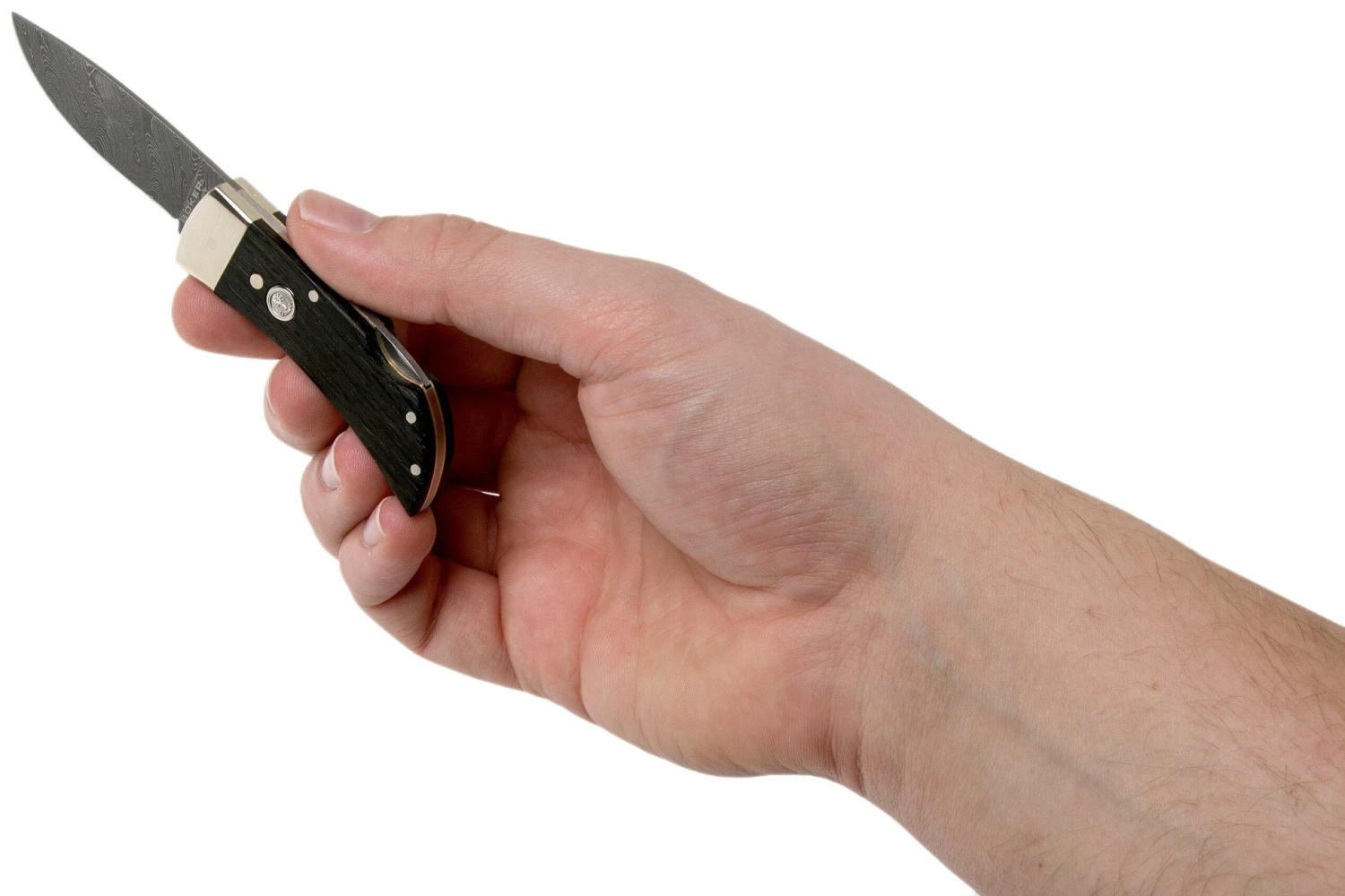 Böker Pocket Bog Oak Damascus 111108DAM Couteau De Gentleman 9 Böker Pocket Bog Oak Damascus 111108DAM Couteau De Gentleman - Image 7