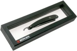 Böker Manufaktur Ebony Damascus Rasoir Coupe-chou 140609DAM -Couteaux Soldes BO140609DAM 07 boker