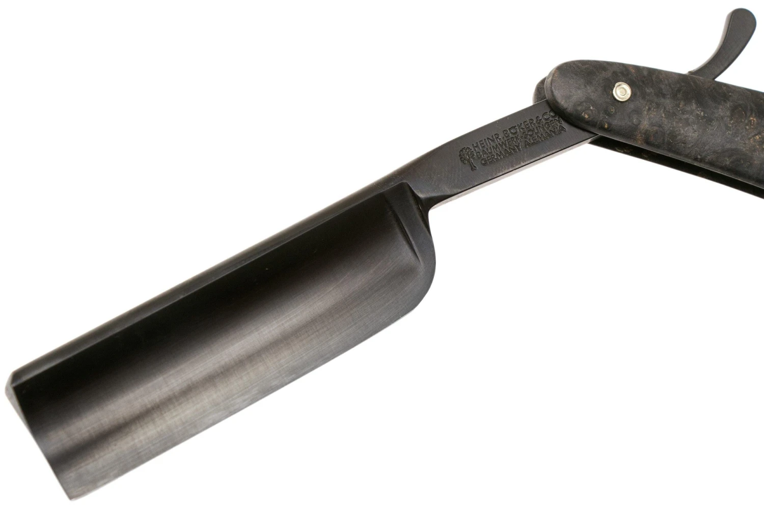 Böker Manufaktur Solingen Black Amboina 140919 Rasoir Coupe-choux 5 Böker Manufaktur Solingen Black Amboina 140919 Rasoir Coupe-choux - Image 3