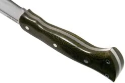 Bark River JX5 Vengeful 1 CPM 3V Green Canvas Micarta Machette Coupe-coupe -Couteaux Soldes BRK10 123GCM 04 bark river knives