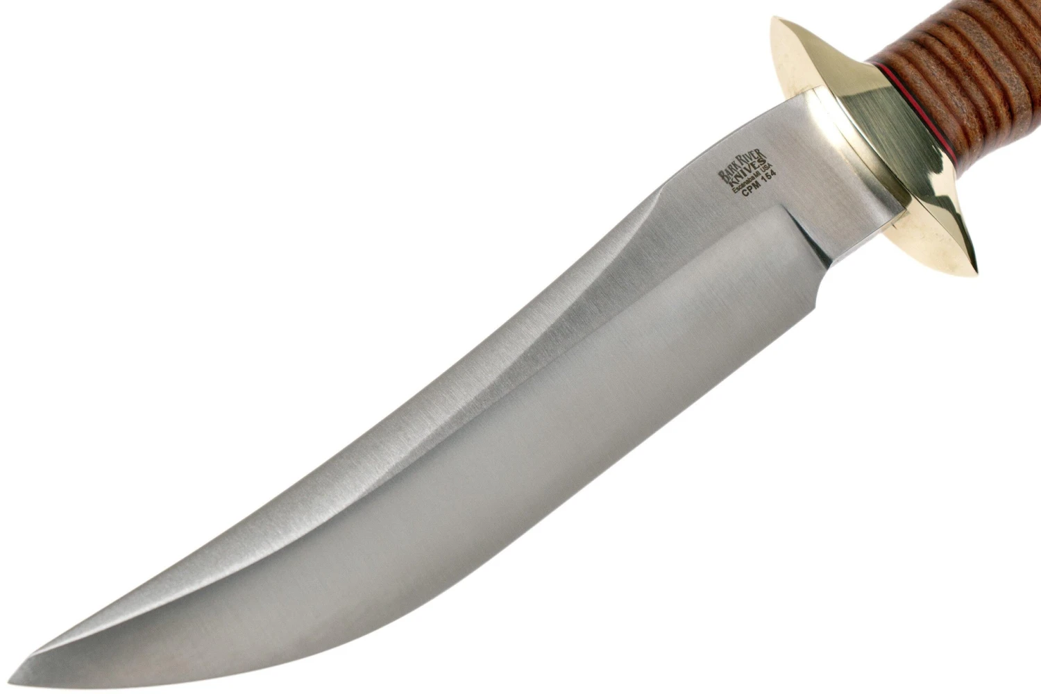 Bark River MACV-SOG Recondo Bowie CPM-154, Stacked Leather 5 Bark River MACV-SOG Recondo Bowie CPM-154, Stacked Leather - Image 3