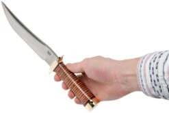 Bark River MACV-SOG Recondo Bowie CPM-154, Stacked Leather 16 Bark River MACV-SOG Recondo Bowie CPM-154, Stacked Leather -Couteaux Soldes BRK10 156SDL 06 bark river