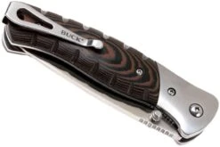 Buck Selkirk Micarta Couteau De Poche, 0835BRS-B -Couteaux Soldes BUCK0835BRS B 04 buck buck0835brs b 04