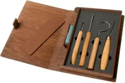 BeaverCraft Professional Spoon And Kuksa Carving Set S43 Book, Kit De Sculpture Sur Bois Avec Boîte De Rangement Livre En Bois -Couteaux Soldes BVS43BOOK 03 beavercraft