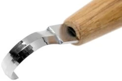 BeaverCraft Spoon Carving Knife Deep Cut Bevels SK5S, Double Edge, Couteau Croche Avec étui -Couteaux Soldes BVSK5S 03 beavercraft