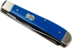 Case Mini Trapper Blue G10 Smooth, 16741, 10207 SS Couteau De Poche -Couteaux Soldes CE16741 04 case