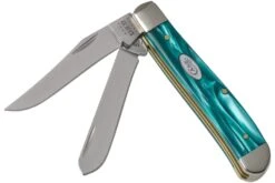 Case Mini Trapper Aqua Kirinite SparXX, 18587, 10207 SS Couteau De Poche