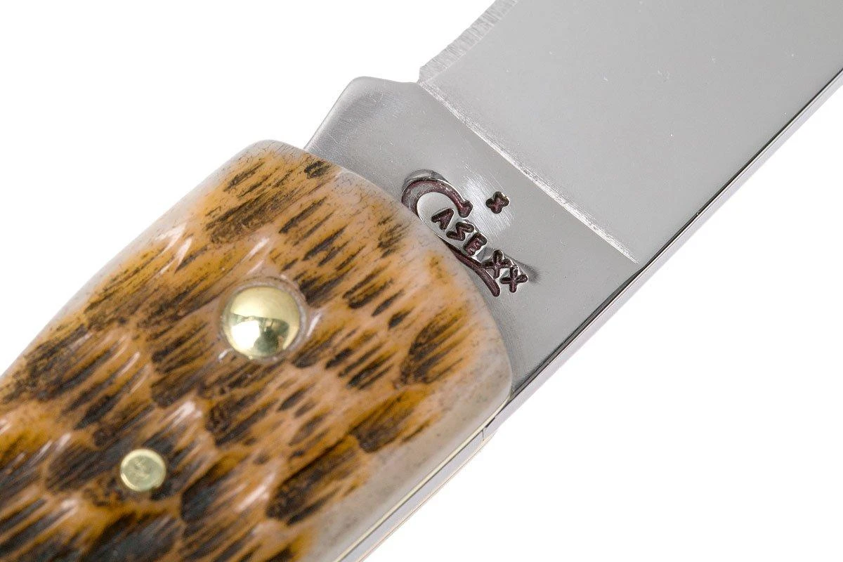 Case Sod Buster Jr Amber Jigged Bone, 00245, 6137 SS Couteau De Poche 9 Case Sod Buster Jr Amber Jigged Bone, 00245, 6137 SS Couteau De Poche - Image 7