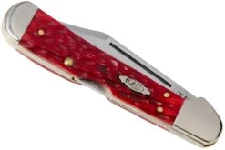 Case Copperhead Dark Red Bone, Peach Seed Jig, 31954, 61749L CV Couteau De Poche -Couteaux Soldes CE31954 04 case