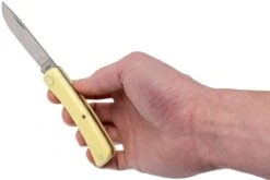 Case Sod Buster Jr. Yellow Synthetic, 00032, 3137 CV Couteau De Poche -Couteaux Soldes CE32 09 case ce32 09