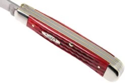 Case Trapper Pocket Worn Old Red Bone, 00783, 6254 SS Couteau De Poche -Couteaux Soldes CE783 08 case ce783 08