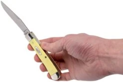 Case Trapper Yellow Synthetic, 80161, 6254 SS Couteau De Poche -Couteaux Soldes CE80161 09 case ce80161 09