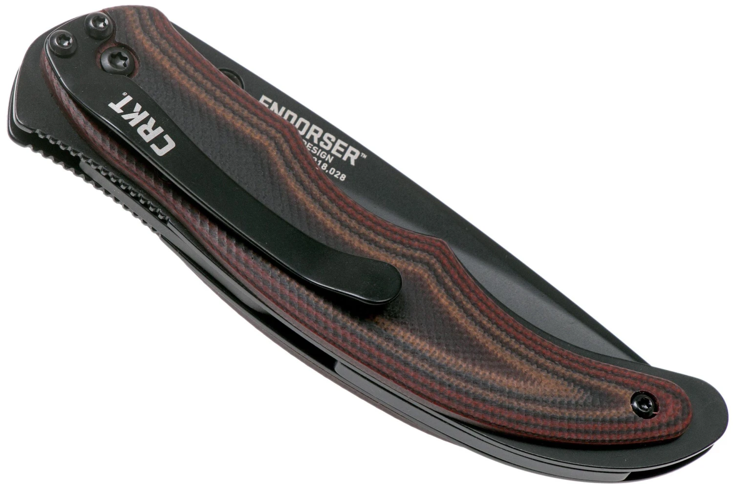 CRKT Endorser 1105K Black Couteau De Poche, Matthew Lerch Design 6 CRKT Endorser 1105K Black Couteau De Poche, Matthew Lerch Design - Image 4