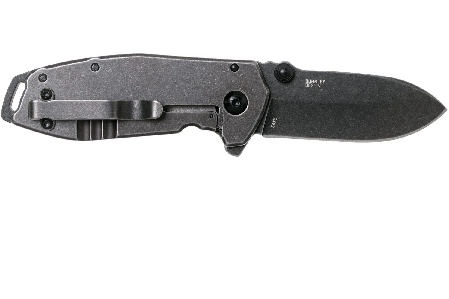 CRKT Squid Assisted 2439 Blackwash Couteau De Poche, Lucas Burnley Design 4 CRKT Squid Assisted 2439 Blackwash Couteau De Poche, Lucas Burnley Design - Image 2