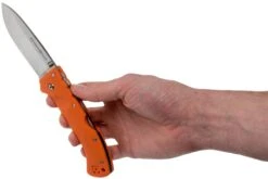 Cold Steel Ultimate Hunter 30URY S35VN Orange Plain Edge Couteau De Poche -Couteaux Soldes CS30URY 08 cold steel