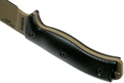 ESEE Model 6 Dark Earth Blade 3D Black G10 Couteau De Survie 6PDE-001 étui Noir + Clip Plat 11 ESEE Model 6 Dark Earth Blade 3D Black G10 Couteau De Survie 6PDE-001 étui Noir + Clip Plat -Couteaux Soldes EE 6PDE 001 04 esee knives