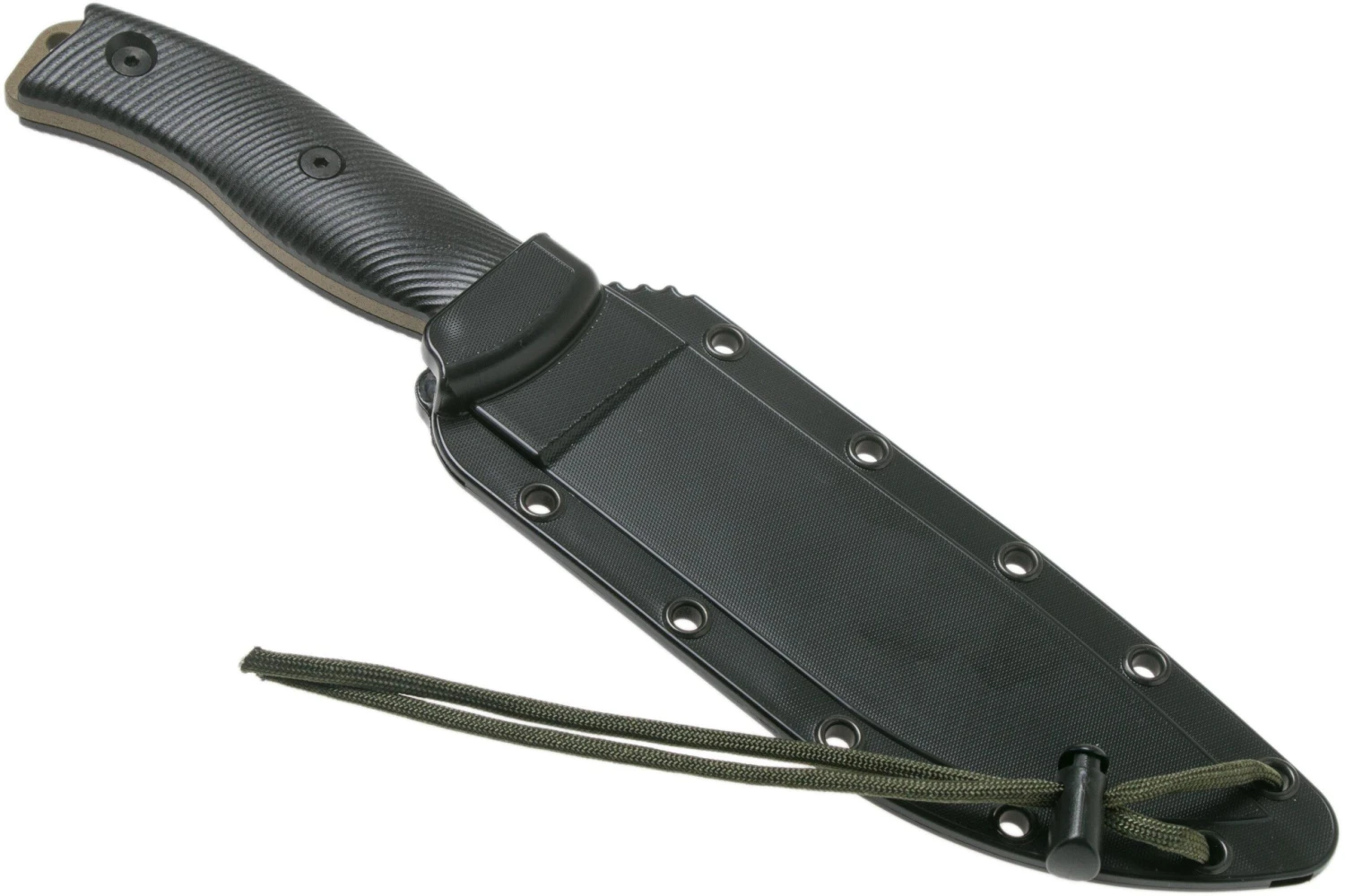 ESEE Model 6 Dark Earth Blade 3D Black G10 Couteau De Survie 6PDE-001 étui Noir + Clip Plat 7 ESEE Model 6 Dark Earth Blade 3D Black G10 Couteau De Survie 6PDE-001 étui Noir + Clip Plat - Image 6