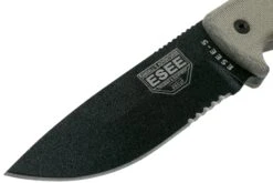ESEE Model 5 Serrated Black Blade 5S Couteau De Survie Avec étui Kydex + Clip Ceinture -Couteaux Soldes EE ESEE 5S 03 esee knives v202010
