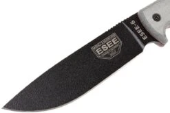 ESEE Model 6 Black Blade, Grey Handle 6P-B Avec étui Noir + Clip Ceinture -Couteaux Soldes EE ESEE 6P B 03 esee knives ee esee 6p b 03
